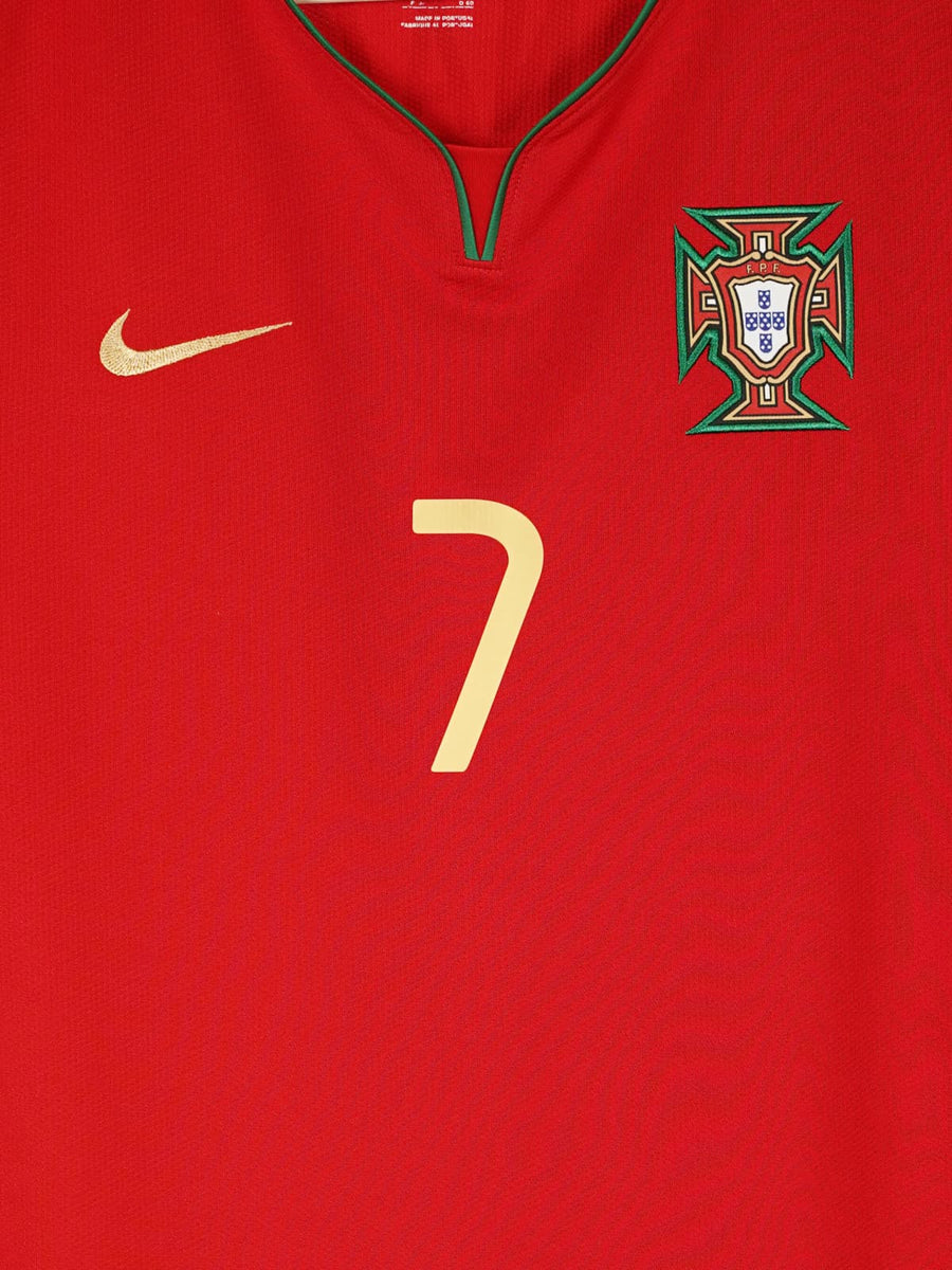 Portugal Home Shirt 2008/9 Ronaldo 7 (XXL)