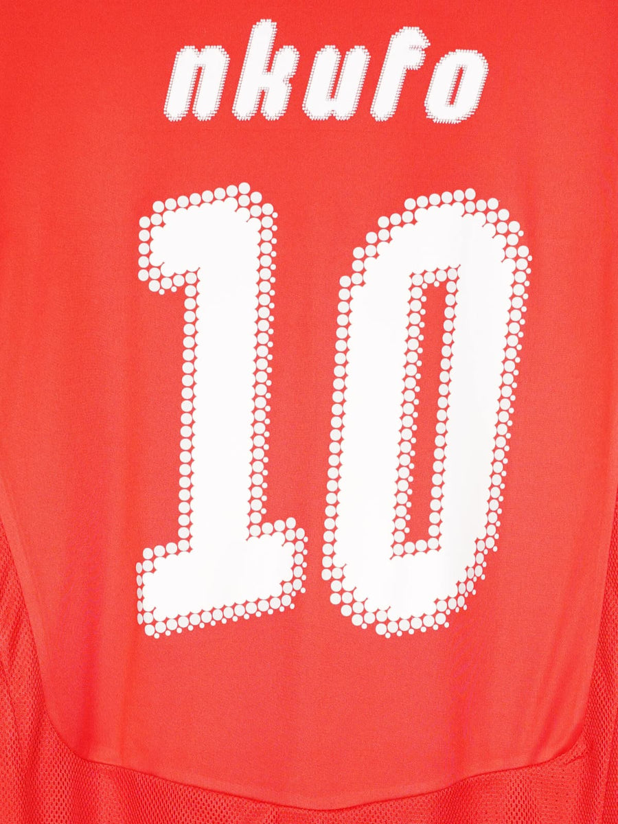 2008/09 Switzerland Nkufo #10 Home Shirt (L)