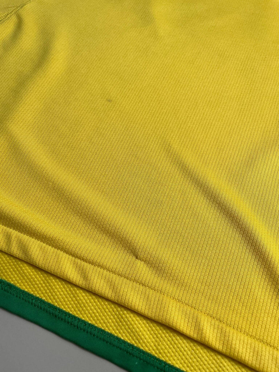 2008/10 Brazil Ronaldinho #10 Home Shirt (L)