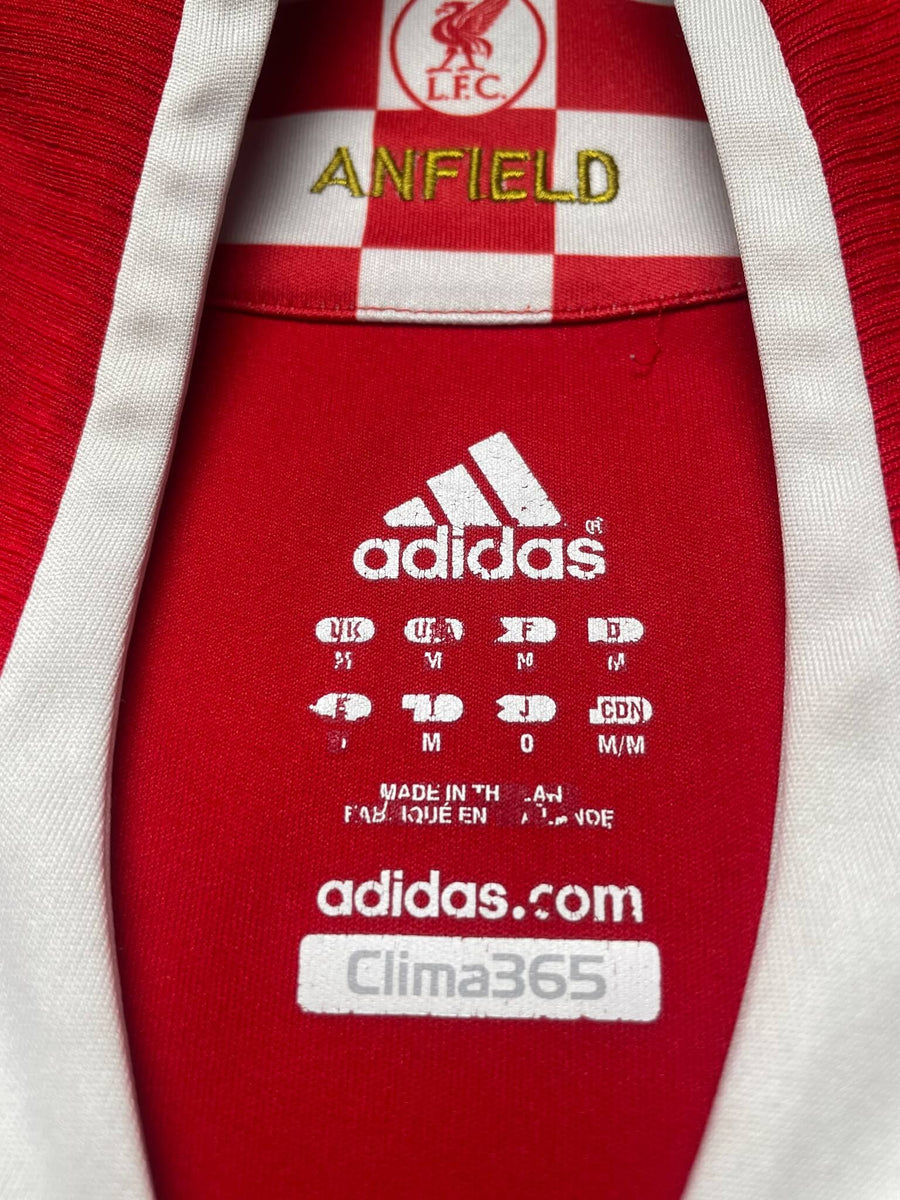 2008/10 Liverpool Gerrard 8 Home Shirt (M) Adidas