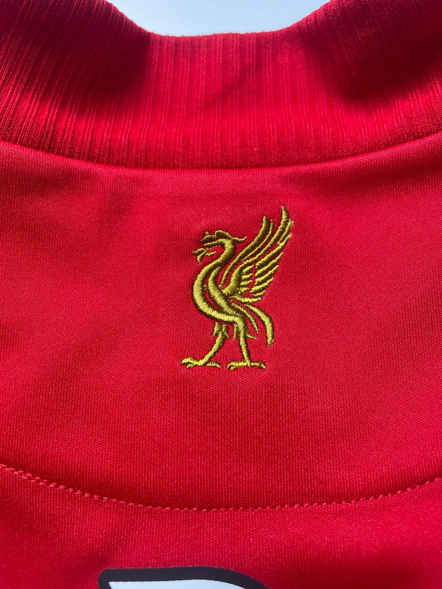 2008/10 Liverpool Gerrard 8 Home Shirt (M) Adidas