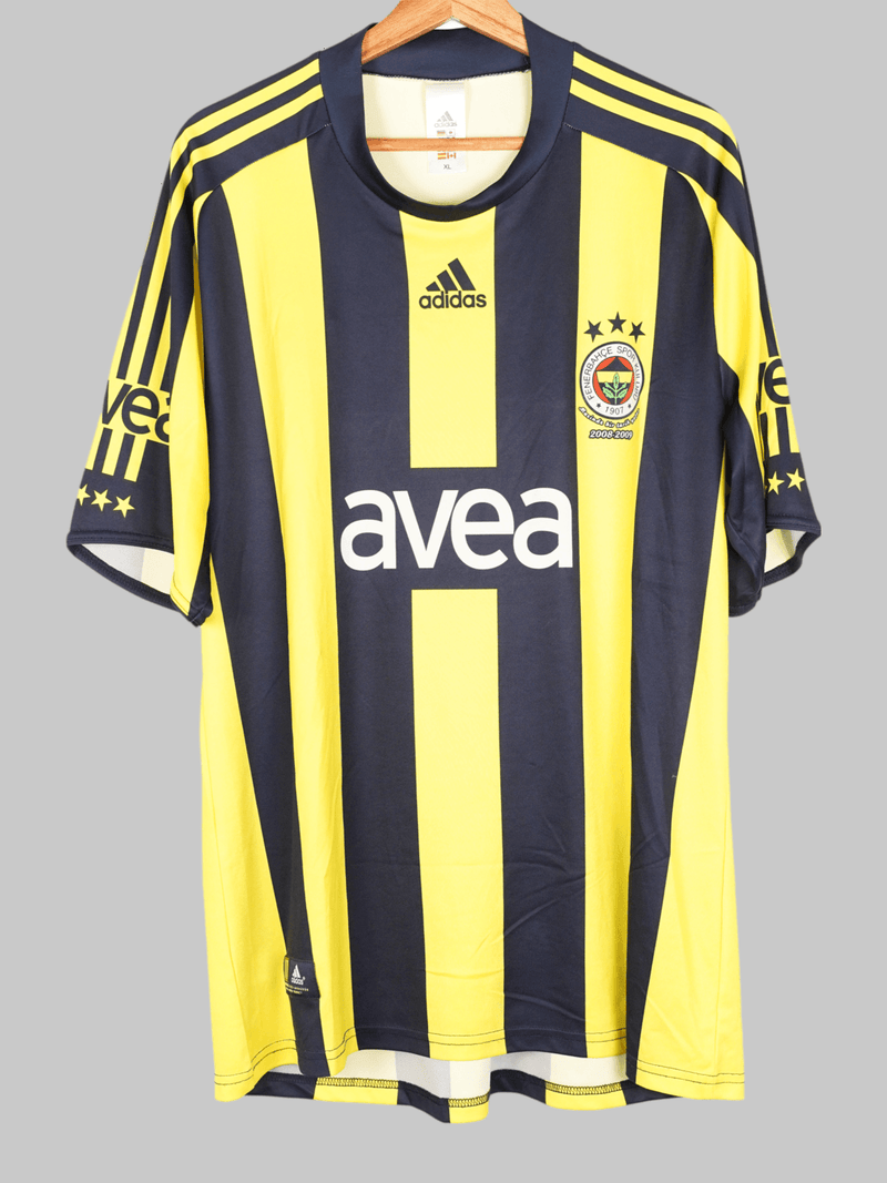 2008/9 Fenerbahce R.Carlos #3 Home Shirt (XL)