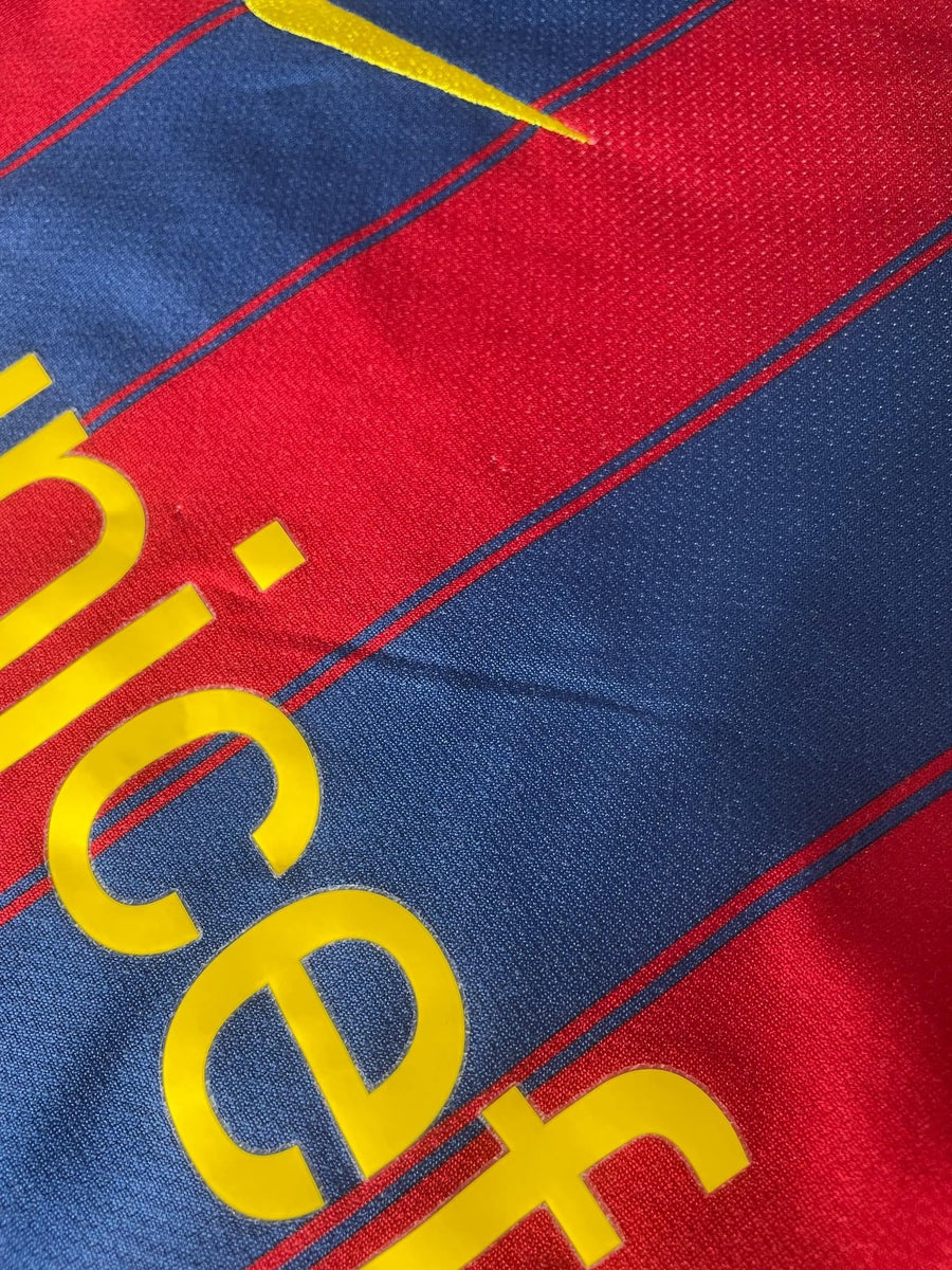 2009/10 Barcelona Messi 10 Home Shirt (M) Nike