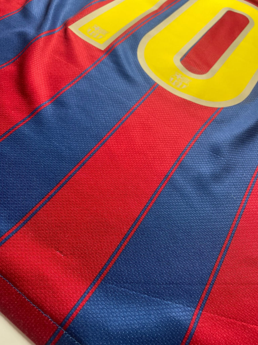 2009/10 Barcelona Messi 10 Home Shirt (M) Nike