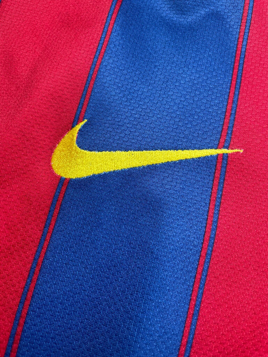 2009/10 Barcelona Puyol #5 Home Shirt (XXL)