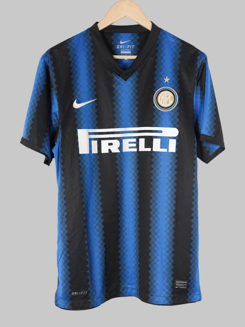 2010-11 Inter Milan Sneijder #10 Home Shirt (M)