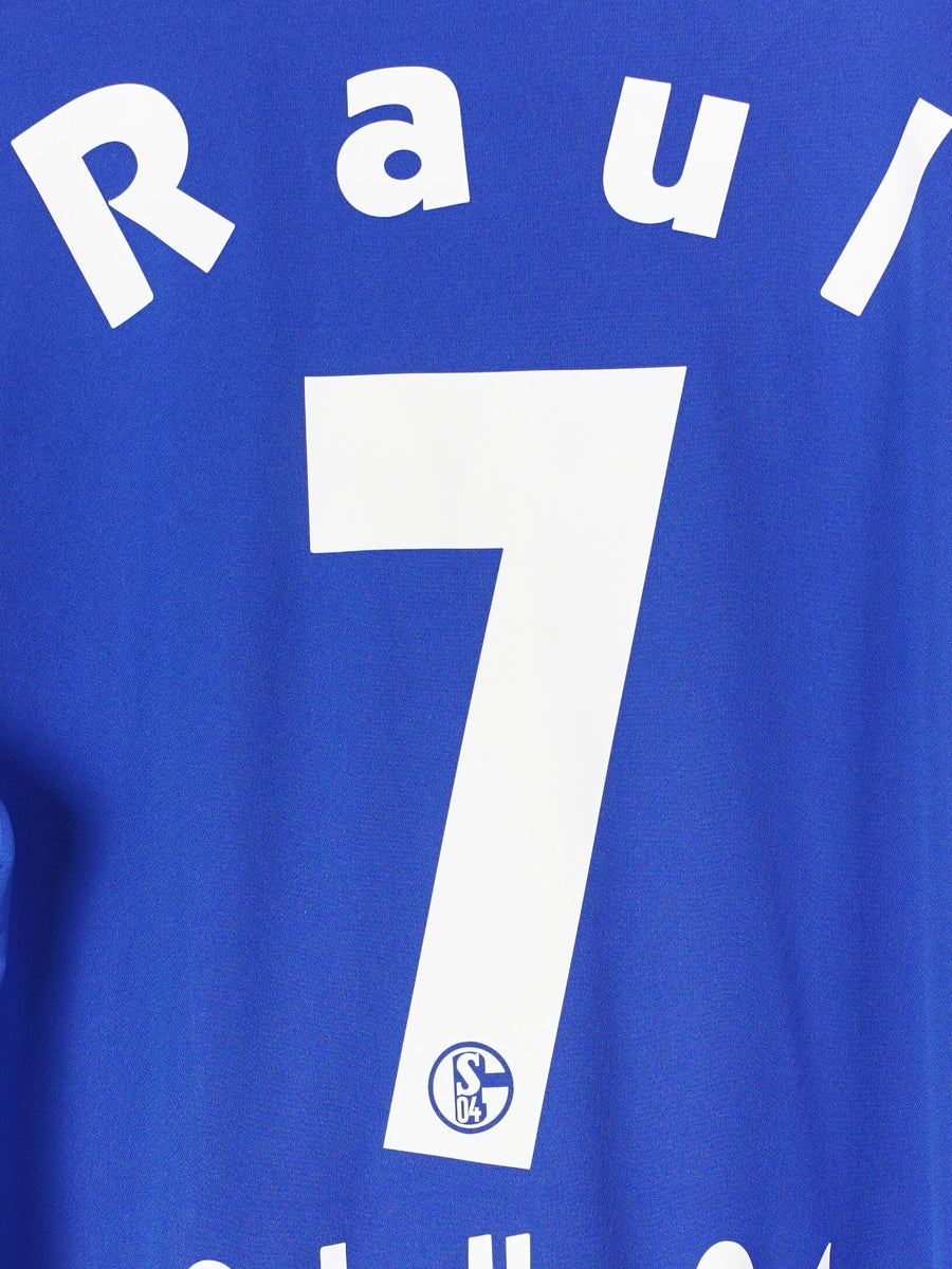 2010-2012 Schalke 04 Raul #7 Home Shirt (L)