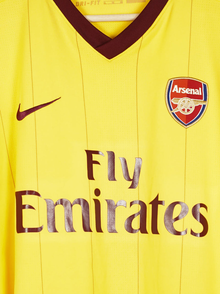 2010/11 Arsenal Fabregas #4 Away Shirt (XL)