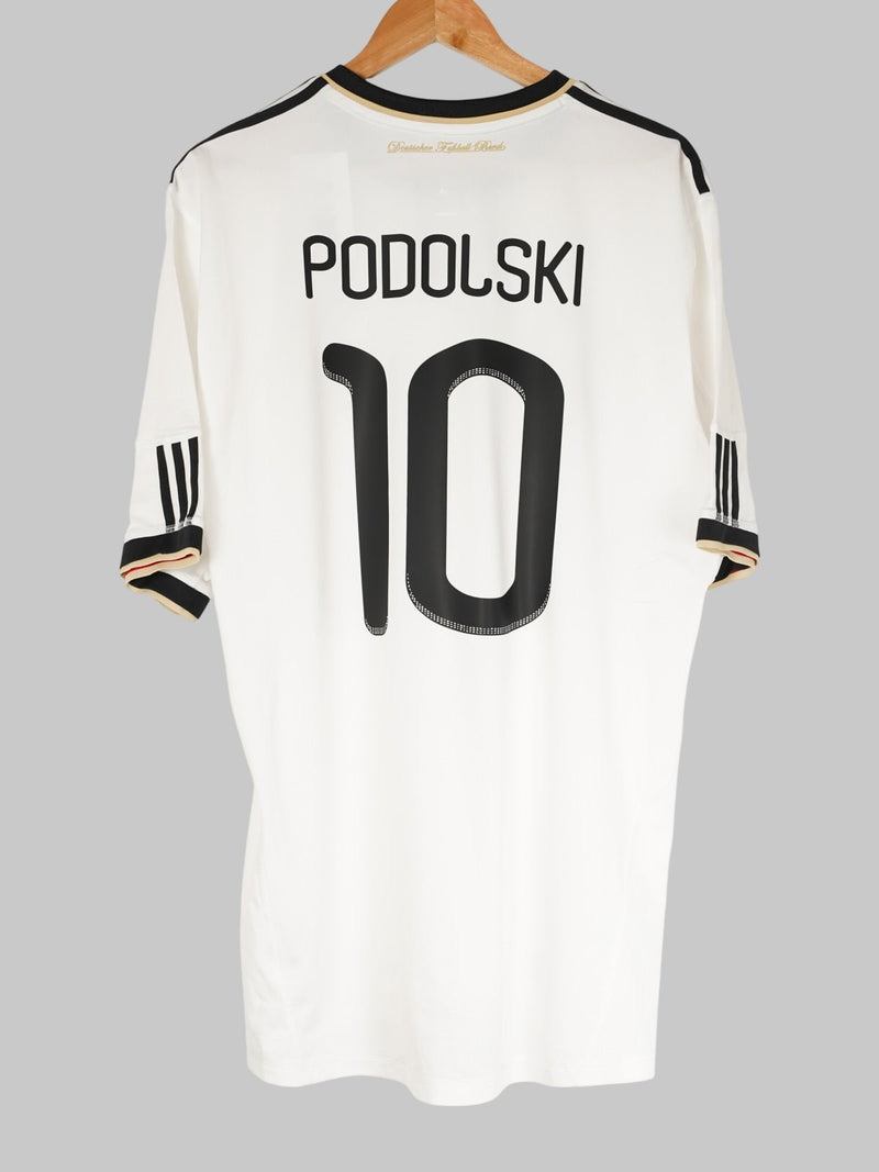 2010/11 Germany Podolski #10 Home Shirt (XL)