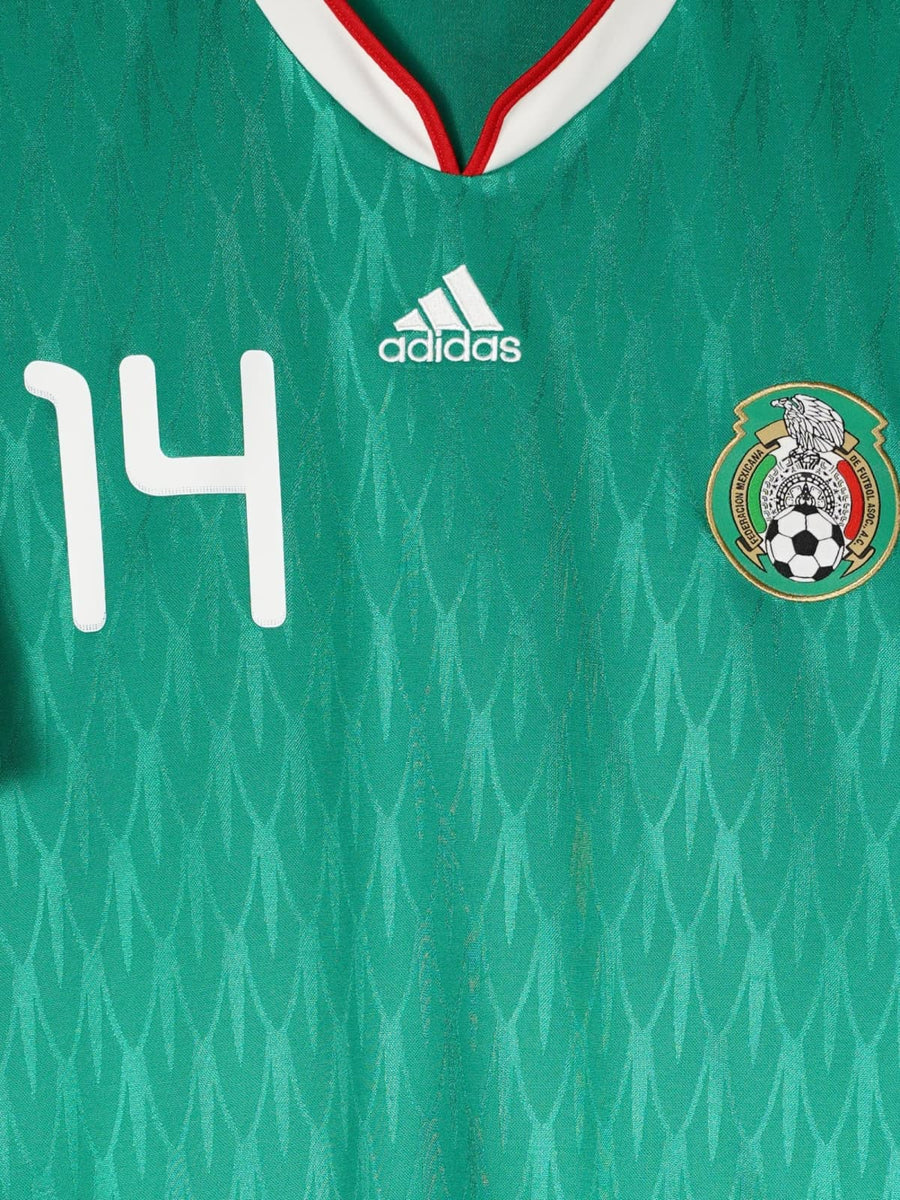 2010/11 Mexico J.Hernandez #14 Home Shirt (XL)