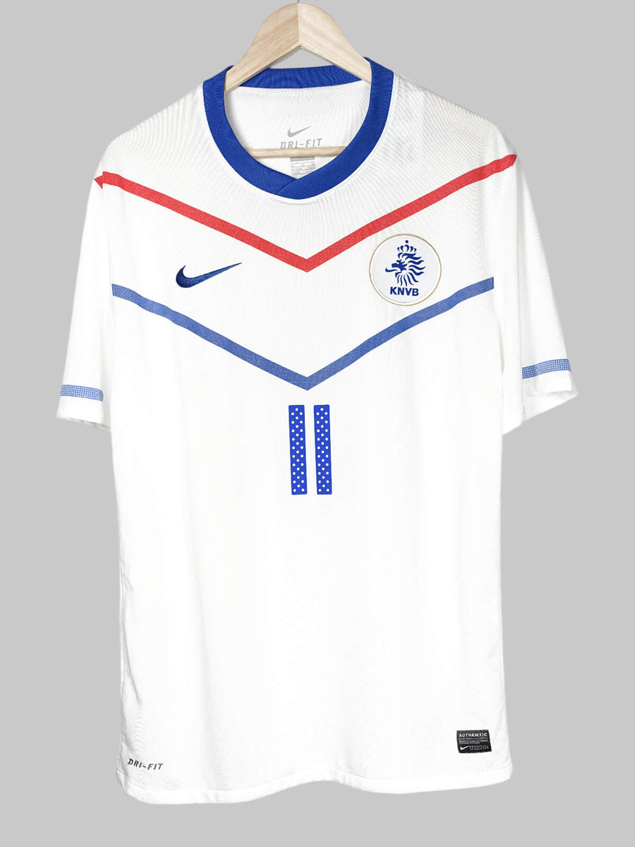2010/11 Netherlands Robben #11 Away Shirt (XL)