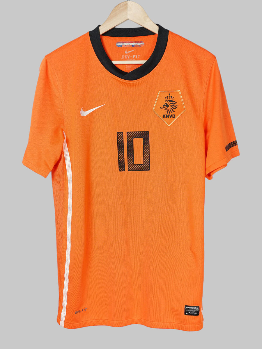 2010/11 Netherlands Sneijder #10 Home Shirt (M)