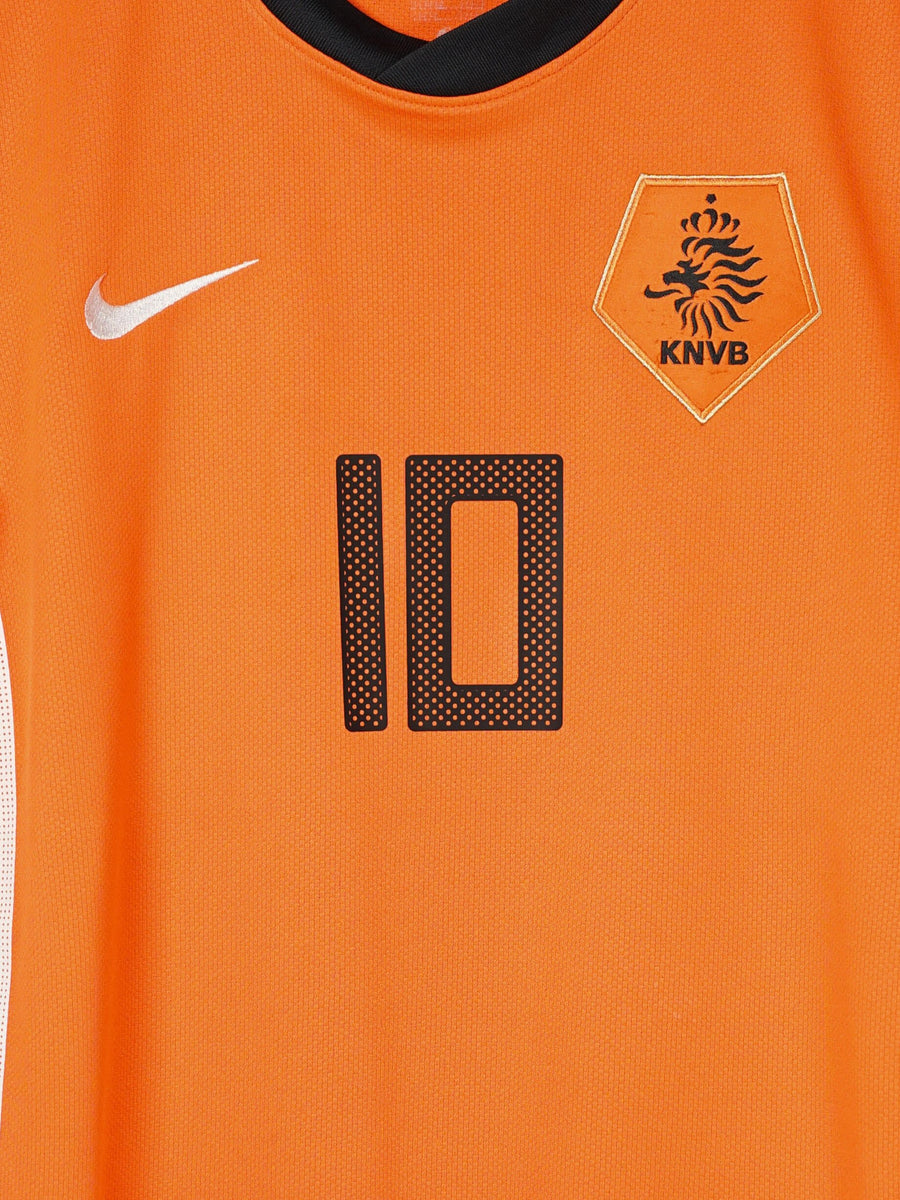 2010/11 Netherlands Sneijder #10 Home Shirt (M)