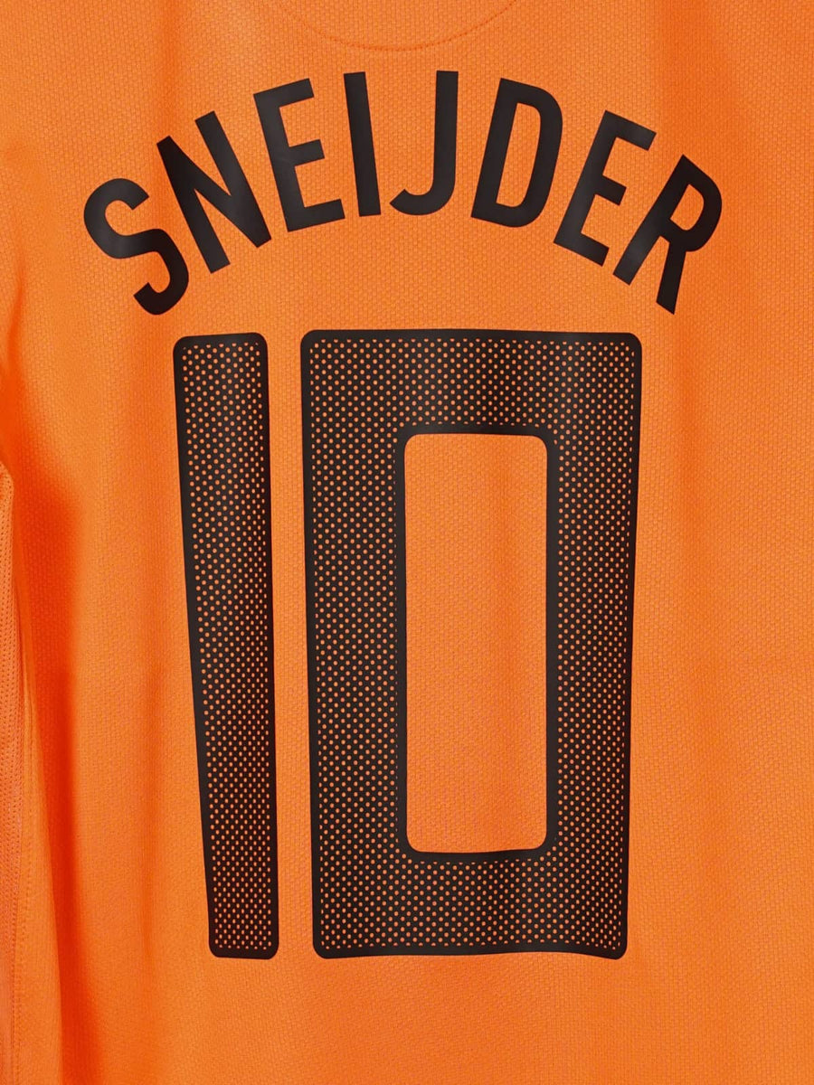 2010/11 Netherlands Sneijder #10 Home Shirt (M)