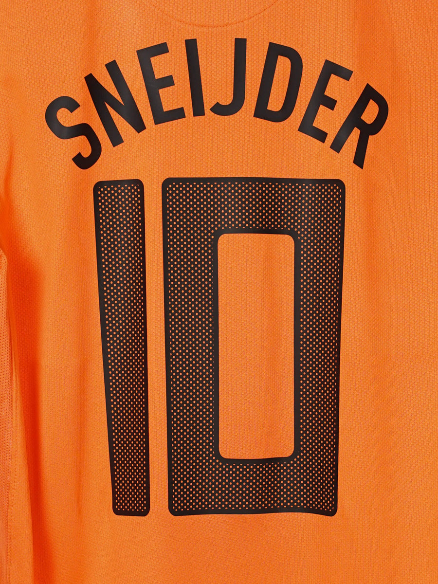 2010/11 Netherlands Sneijder #10 Home Shirt (M)