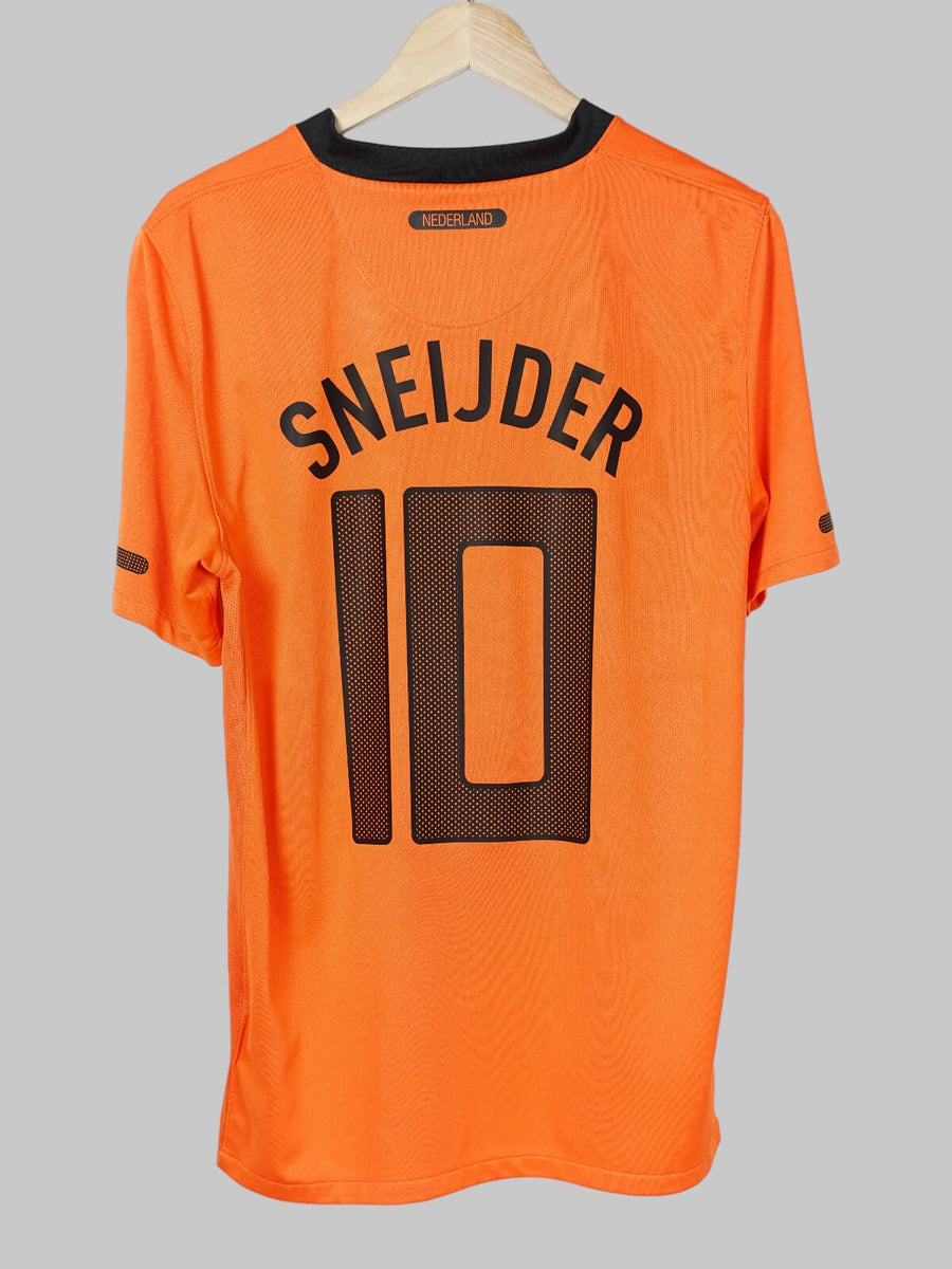 2010/11 Netherlands Sneijder #10 Home Shirt (M)
