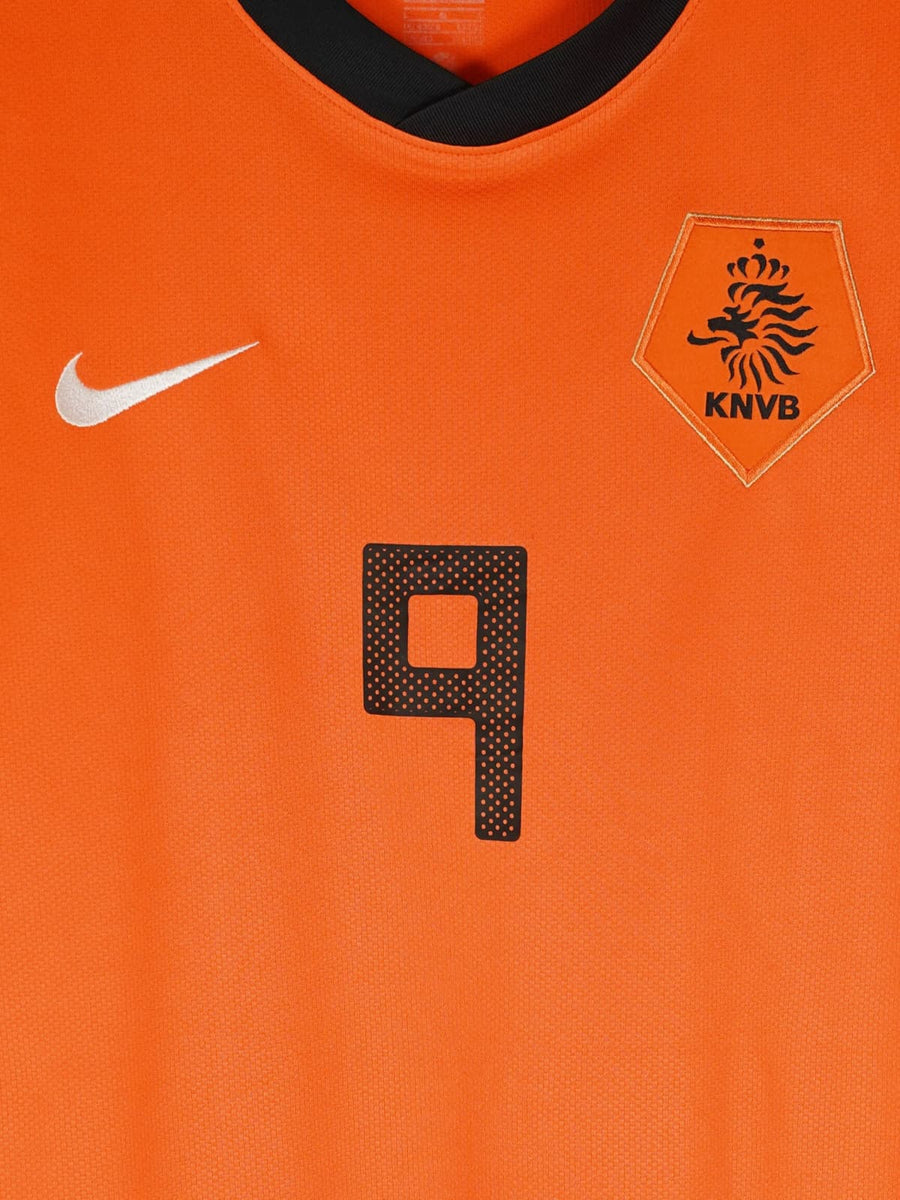 2010/11 Netherlands V. Persie #9 Home Shirt (L)