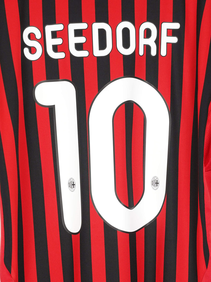 2011/12 AC Milan Seedorf #10 Home Shirt (L)