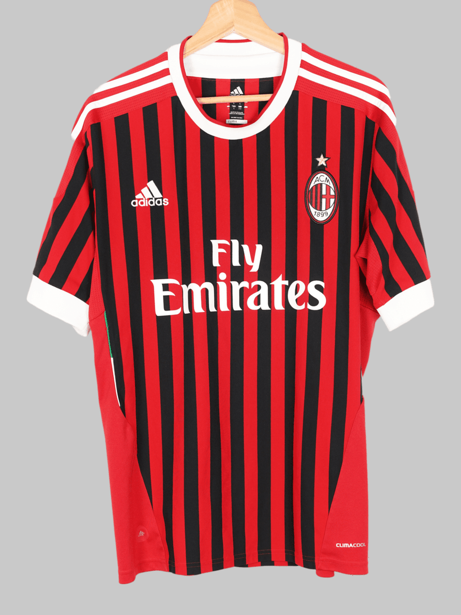 2011/12 AC Milan Seedorf #10 Home Shirt (L)