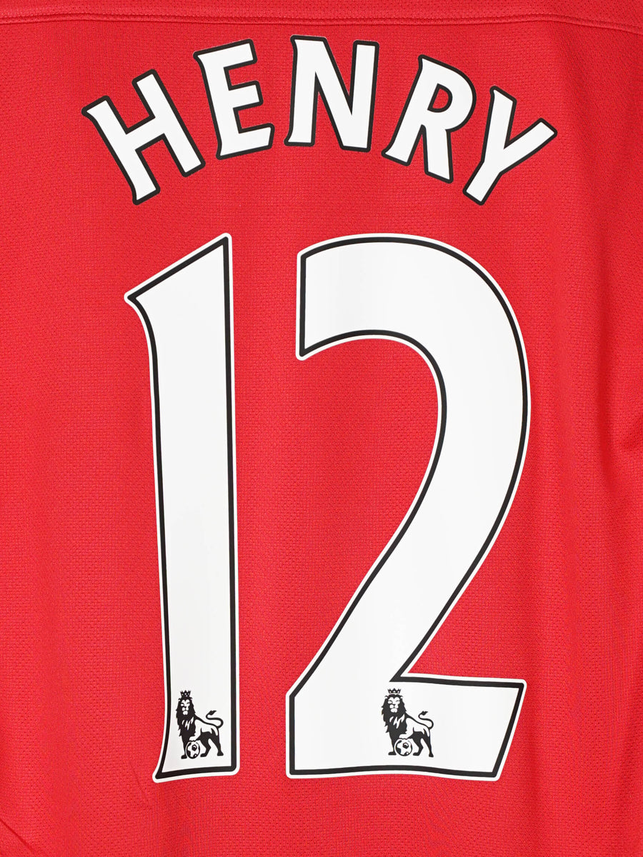 2011/12 Arsenal Henry #12 Home Shirt (L)