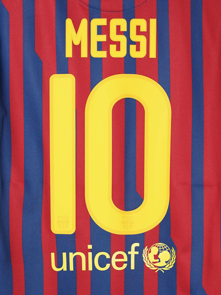 2011/12 Barcelona Messi #10 Home Shirt (L)