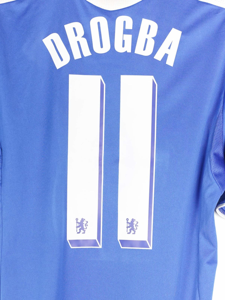 2011/12 Chelsea Drogba #11 Home Shirt (M)