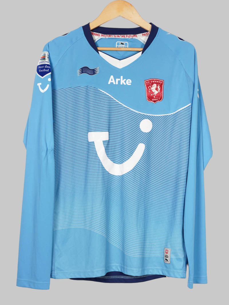 2011/12 FC Twente Cornelisse #2 Away Shirt L/S Match Worn/Issued (L)