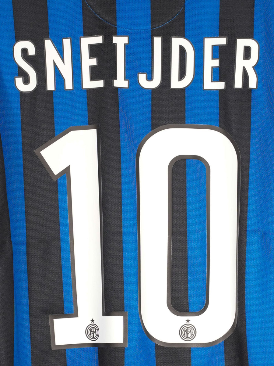 2011/12 Inter Milan Sneijder #10 Home Shirt (L)