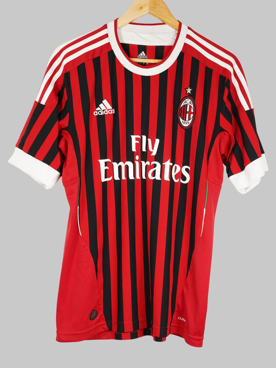 2011/2012 AC Milan Robinho #70 Home Shirt (M)