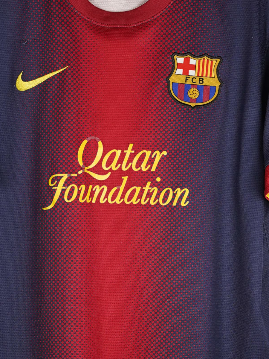 2012/13 Barcelona David Villa #7 Home Shirt (L)