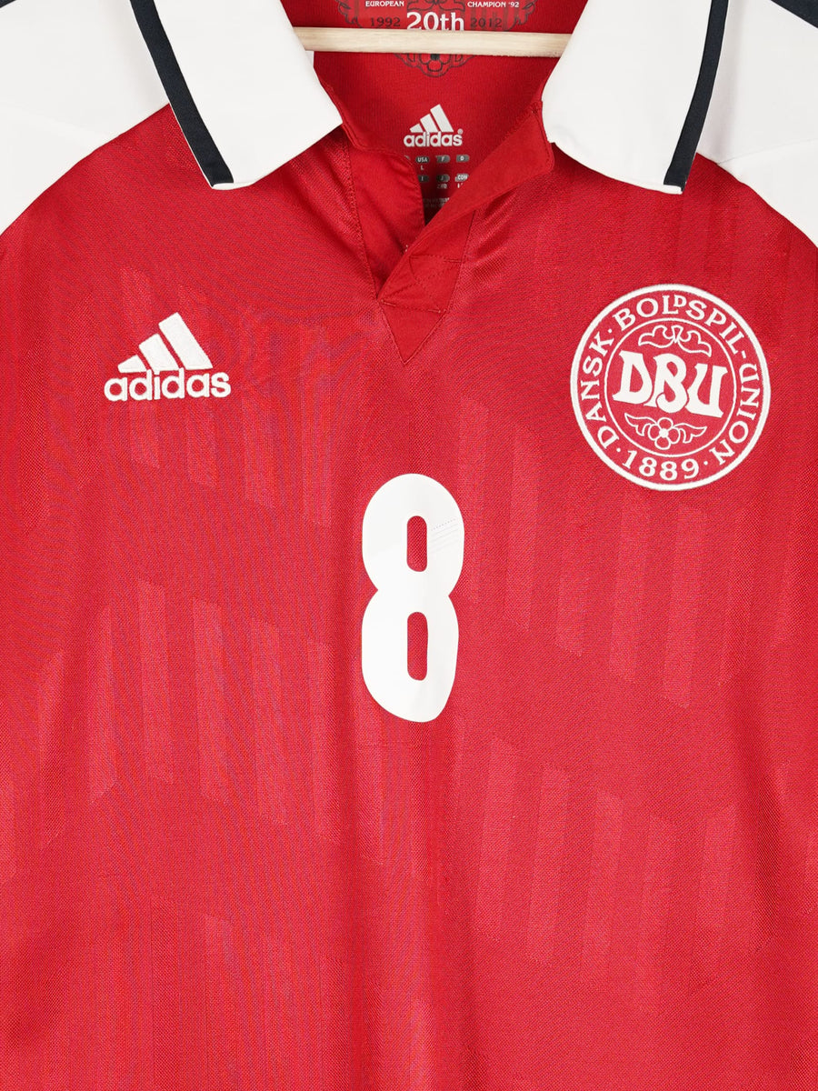 2012/13 Denmark Eriksen #8 Home Shirt (L)