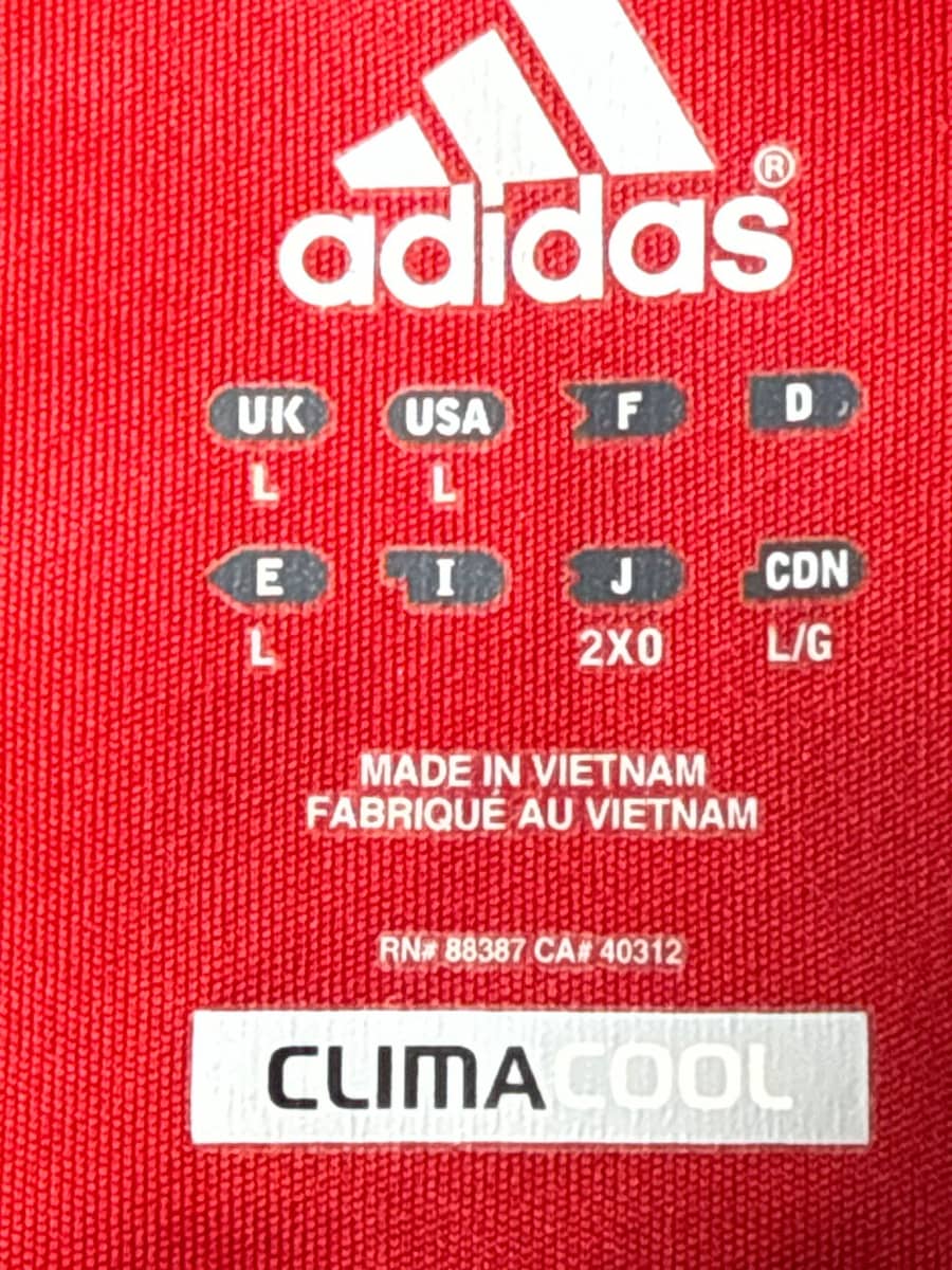 2012/13 Denmark Eriksen #8 Home Shirt (L)