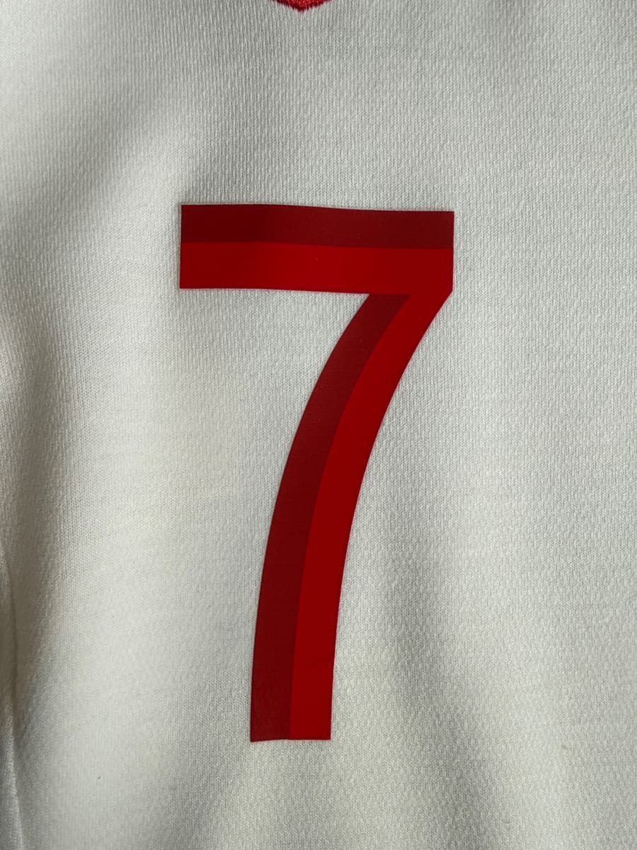 2012/13 England Beckham #7 Home Shirt (S)