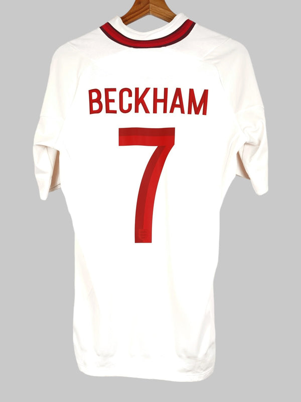 2012/13 England Beckham #7 Heimtrikot (S) Umbro