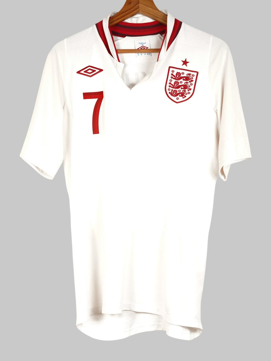 2012/13 England Beckham #7 Home Shirt (S)
