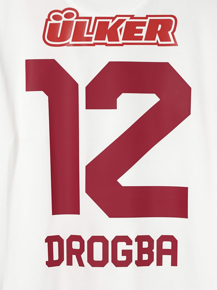 2012/13 Galatasaray Drogba #12 Away Shirt (L)