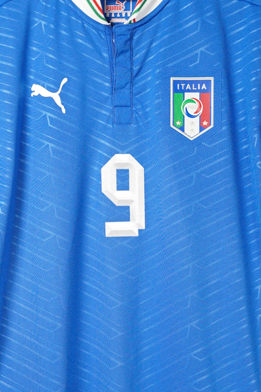 2012/13 Italy Balotelli #9 Home Shirt (XL)