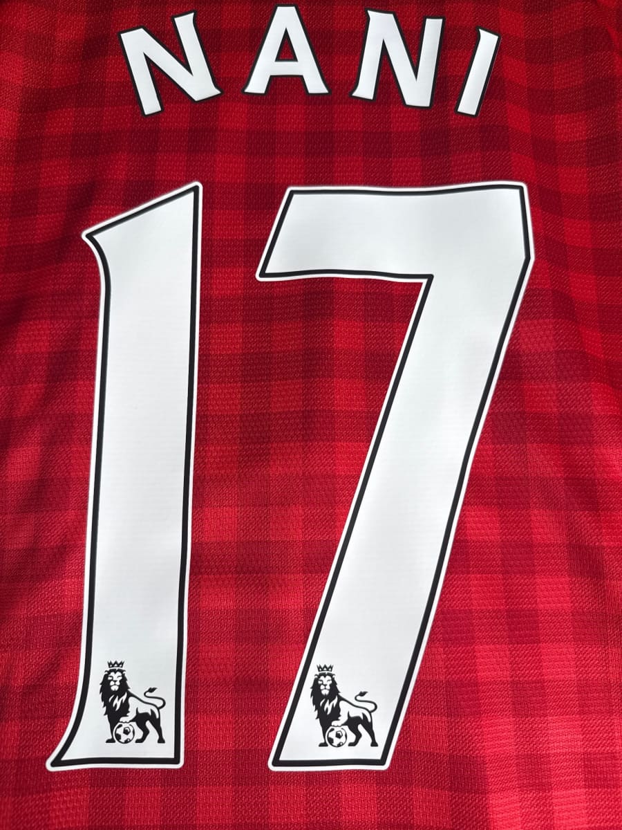 2012/13 Manchester United Nani #17 Home Shirt (XXL)