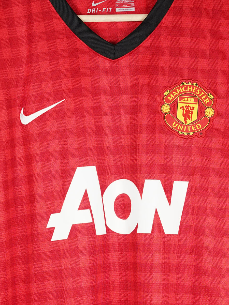 2012/13 Manchester United Nani #17 Home Shirt (XXL)
