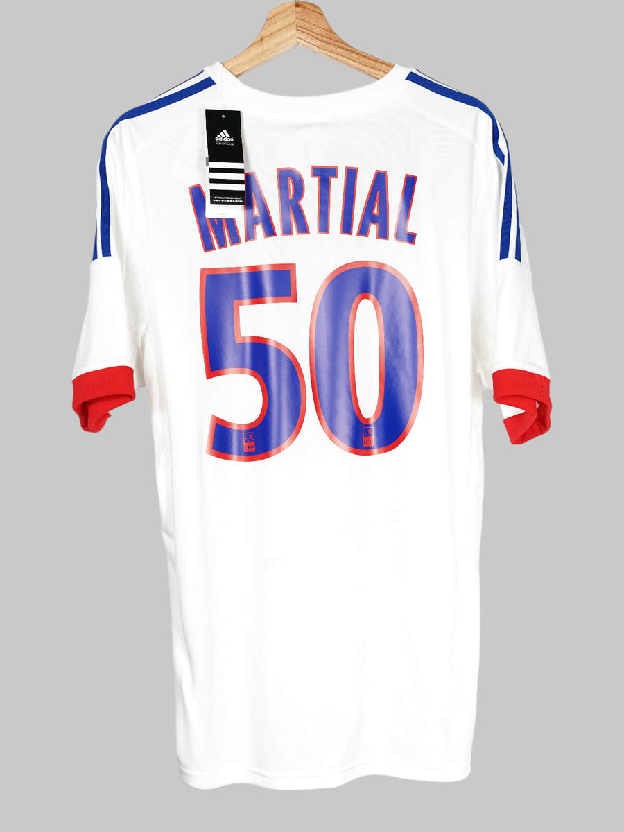 2012/13 Olympique Lyon Martial #50 Home Shirt BNWT (L)