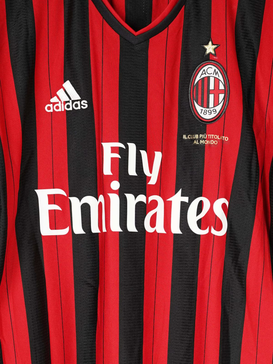 AC Milan Signed Home Shirt 2013/14 Matri 9 (L)