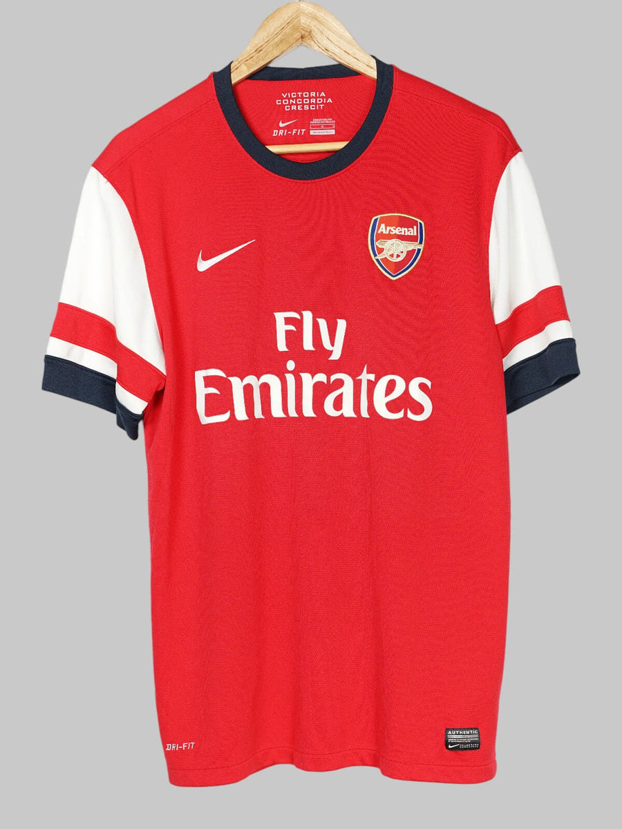 2013/14 Arsenal Podolski #9 Home Shirt (L)