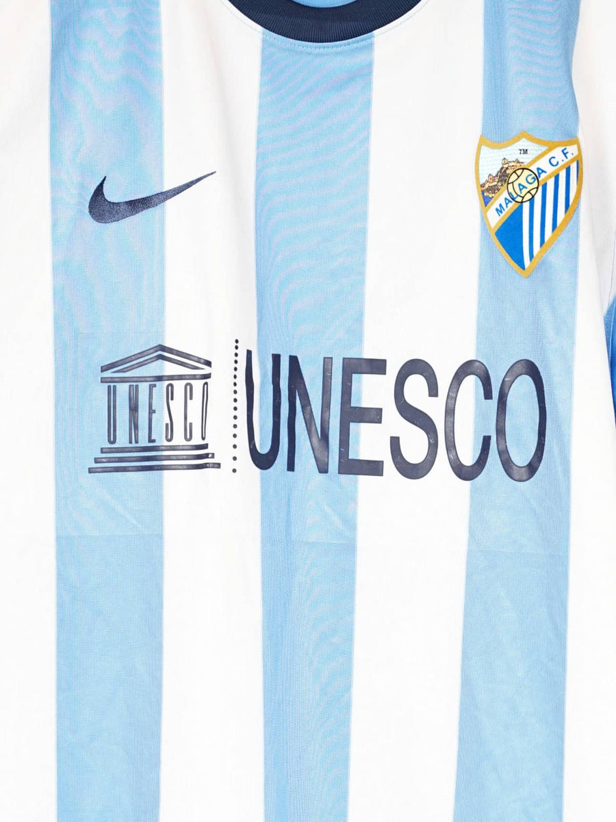 Malaga Home Shirt 2013/14 Santa Cruz 9 (L)