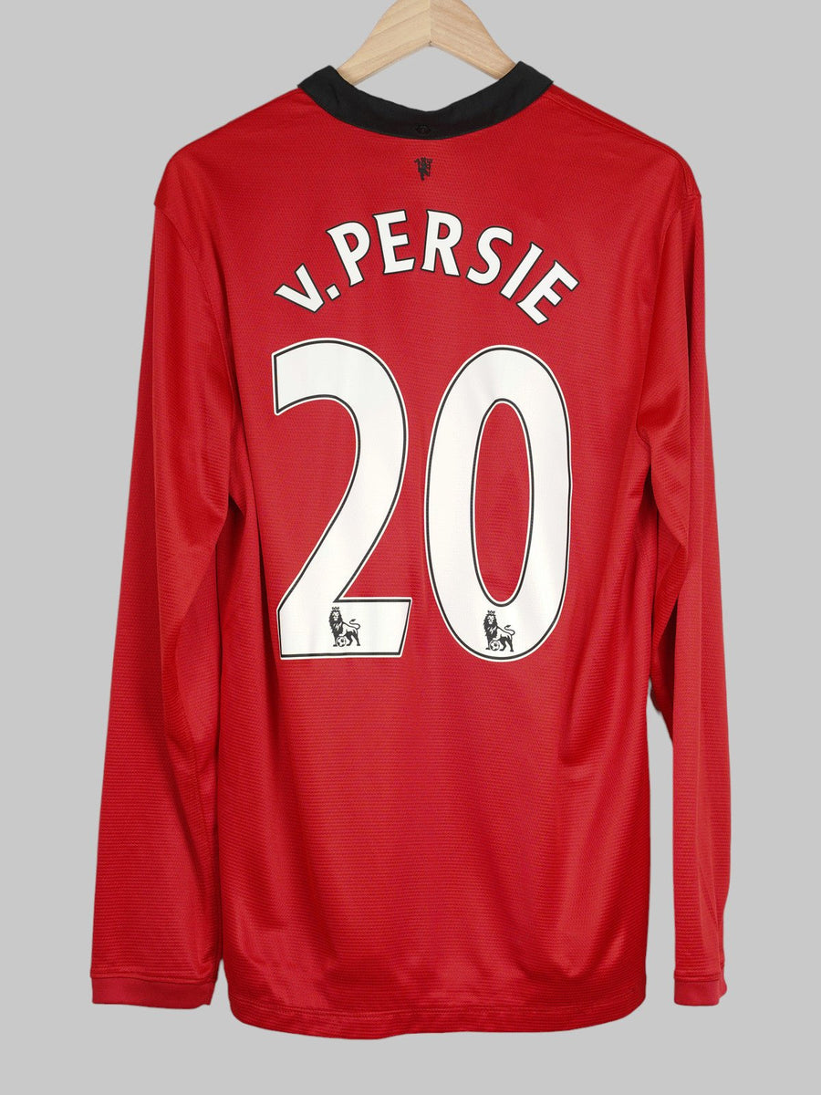 2013/14 Manchester United V.Persie #20 Home Shirt L/S (L)