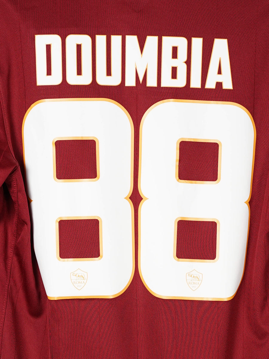 2014/15 AS Roma Doumbia #88 Home Shirt (S)