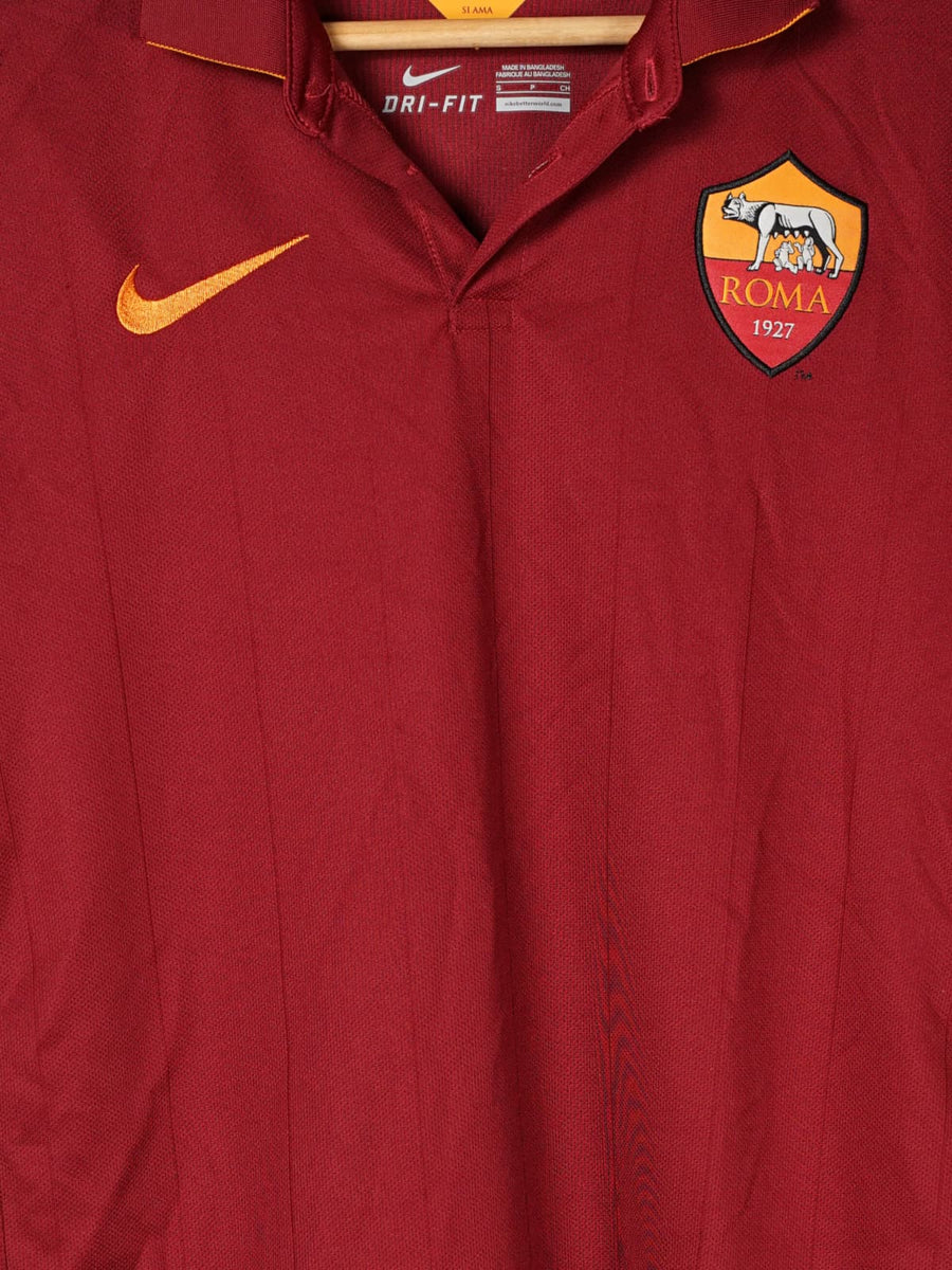 2014/15 AS Roma Doumbia #88 Home Shirt (S)