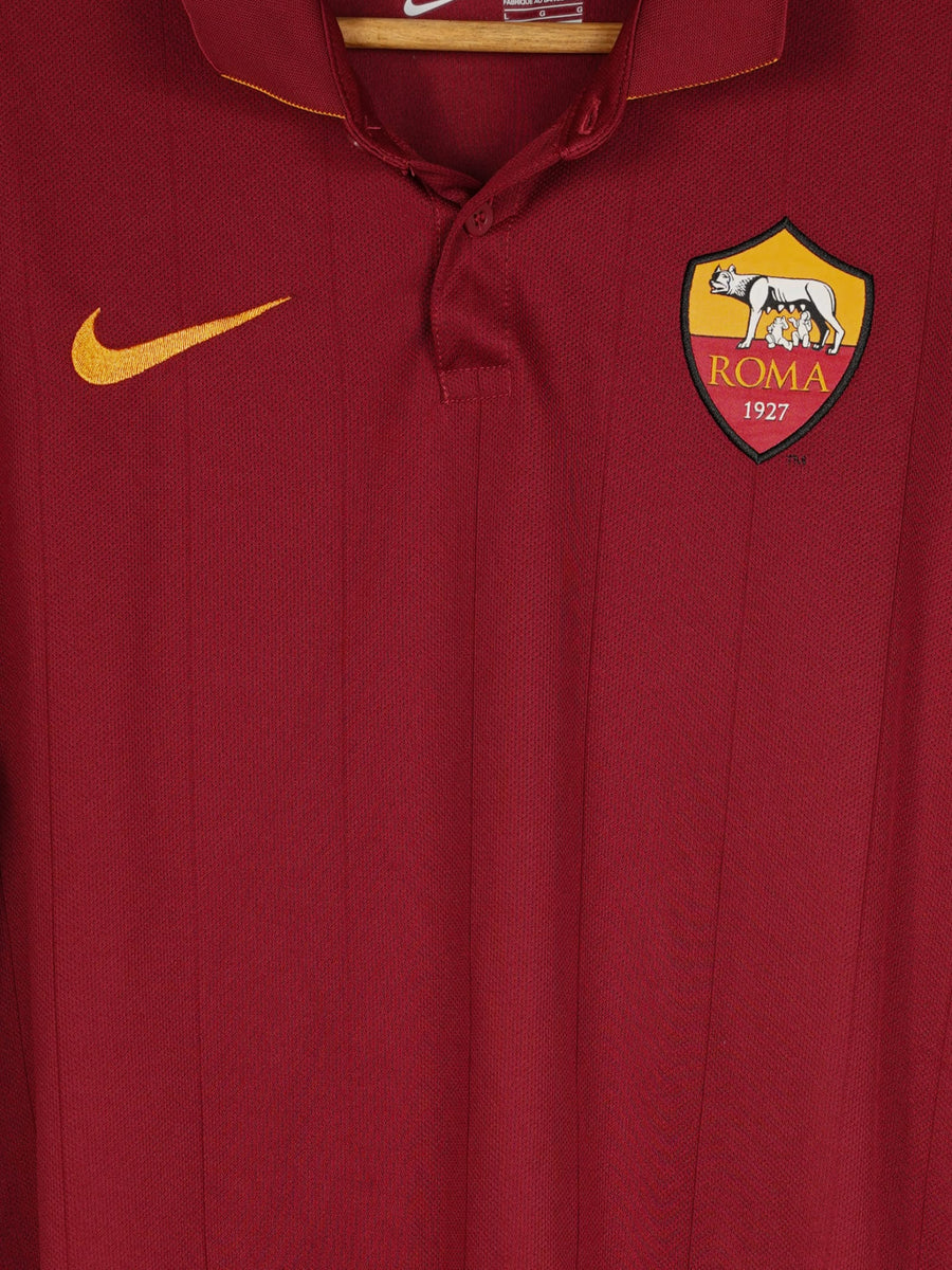 2014/15 AS Roma Totti #10 Home Shirt (L)