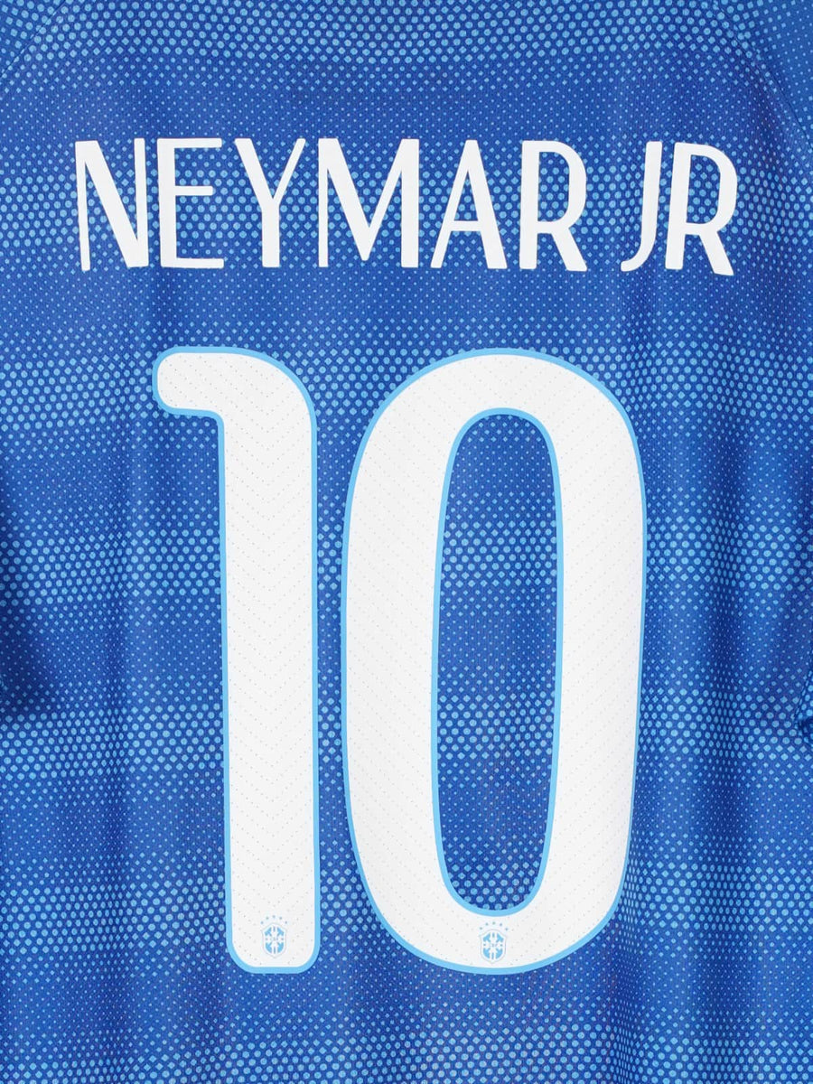 2014/15 Brazil Neymar Jr #10 Away Shirt (L)