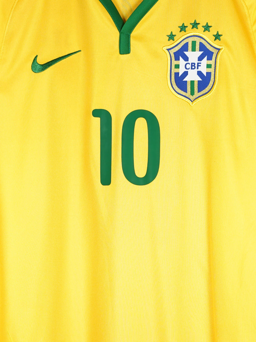 2014/15 Brazil Neymar Jr #10 Home Shirt (M)