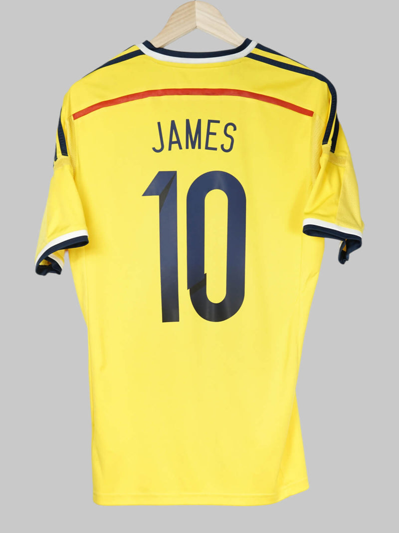 2014/15 Colombia James #10 Home Shirt (L)